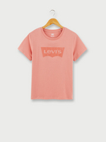 LEVI'S Tee-shirt Coupe Droite Imprim Fantaisie Rouille