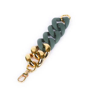 VALENTELLE Bracelet Maille D'or Pour Femmes Vert dore