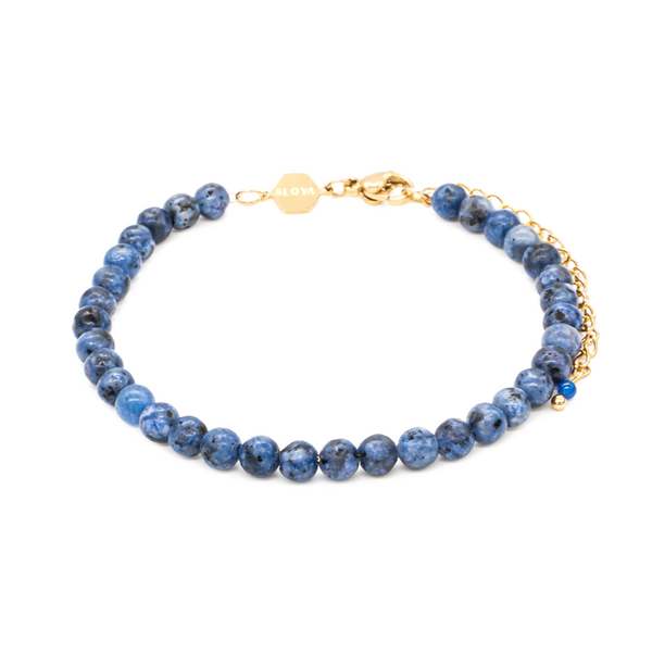 SLOYA Bracelet Serena En Pierres Sodalite Bleu Sodalite 1039384