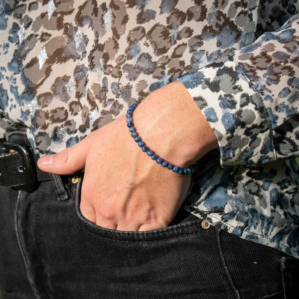 SLOYA Bracelet Serena En Pierres Sodalite Bleu Sodalite Photo principale