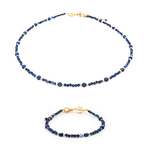 SLOYA Collier Et Bracelet Paloma En Pierres Lapis-lazuli Bleu fonc