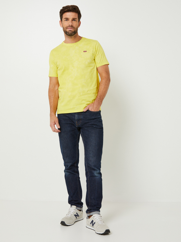 LEVI'S Tee-shirt Manches Courtes Effet Tie And Dye Jaune Photo principale
