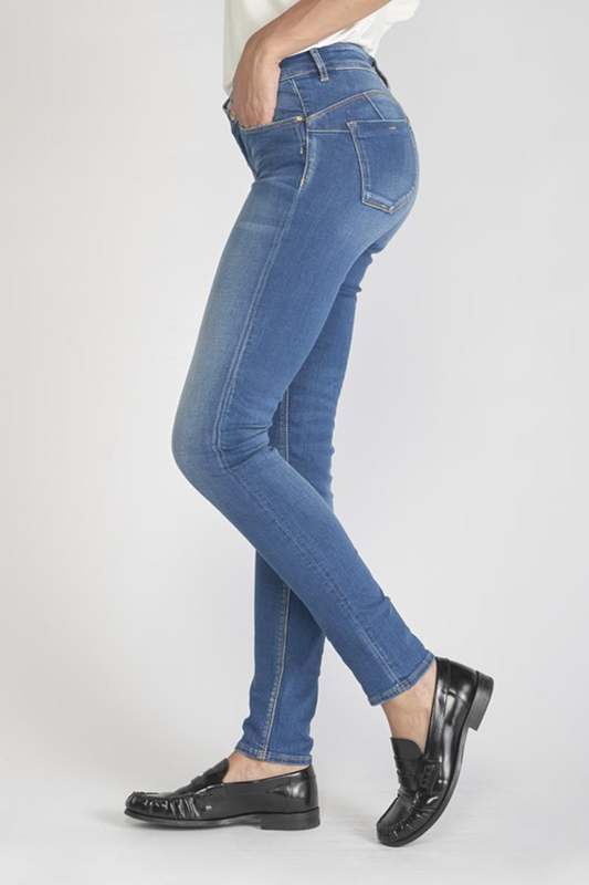 LE TEMPS DES CERISES Jeans Push-up Slim Pulp, Longueur 34 BLEU Photo principale