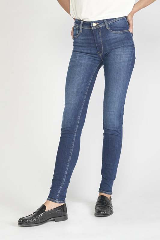 LE TEMPS DES CERISES Jeans Push-up Slim Taille Haute Pulp, Longueur 34 BLEU 1039885