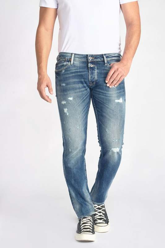 LE TEMPS DES CERISES Jeans Slim Stretch 700/11, Longueur 34 BLEU 1039902