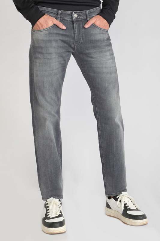 LE TEMPS DES CERISES Jeans Slim Stretch 700/11, Longueur 34 GRIS 1039905