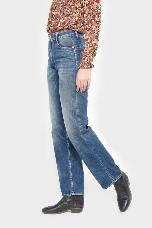 LE TEMPS DES CERISES Jeans Regular, Droit Pulp Regular Taille Haute, Longueur 34 BLEU Photo principale