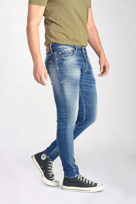 LE TEMPS DES CERISES Jeans Skinny Power, 7/8me BLEU 1039912