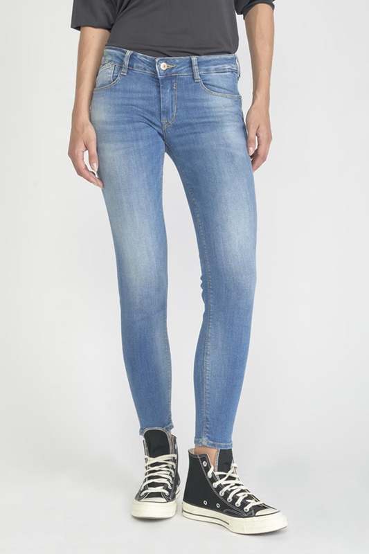 LE TEMPS DES CERISES Jeans Push-up Slim Pulp, 7/8me BLEU 1039931