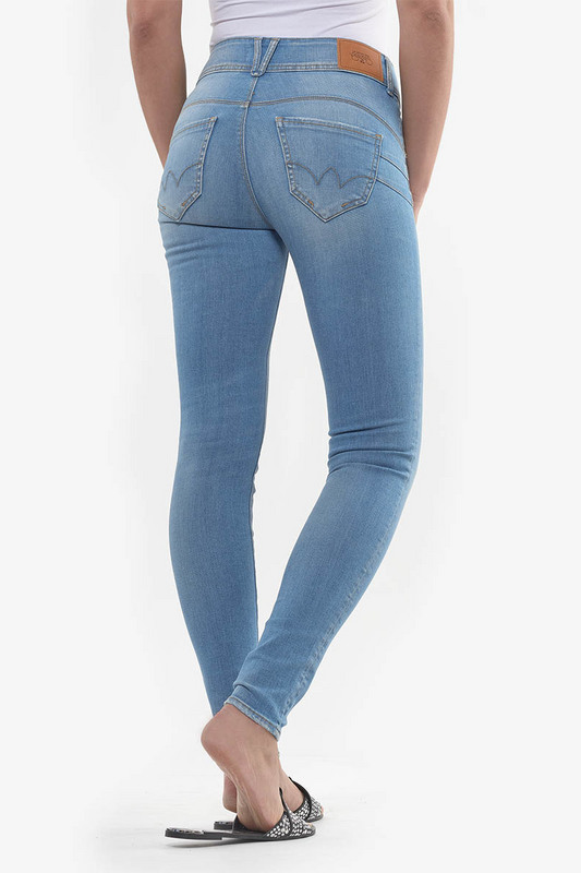 LE TEMPS DES CERISES Jeans Push-up Slim Taille Haute Pulp, Longueur 34 BLEU Photo principale