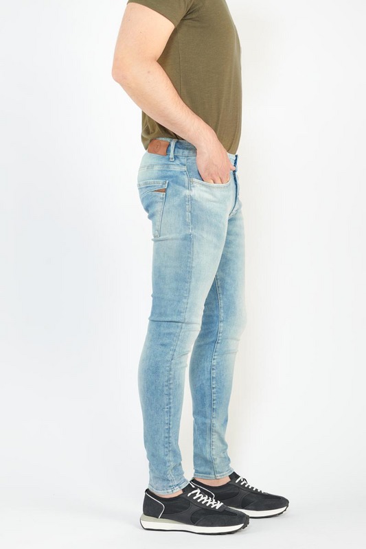 LE TEMPS DES CERISES Jeans Skinny Power, 7/8me BLEU Photo principale