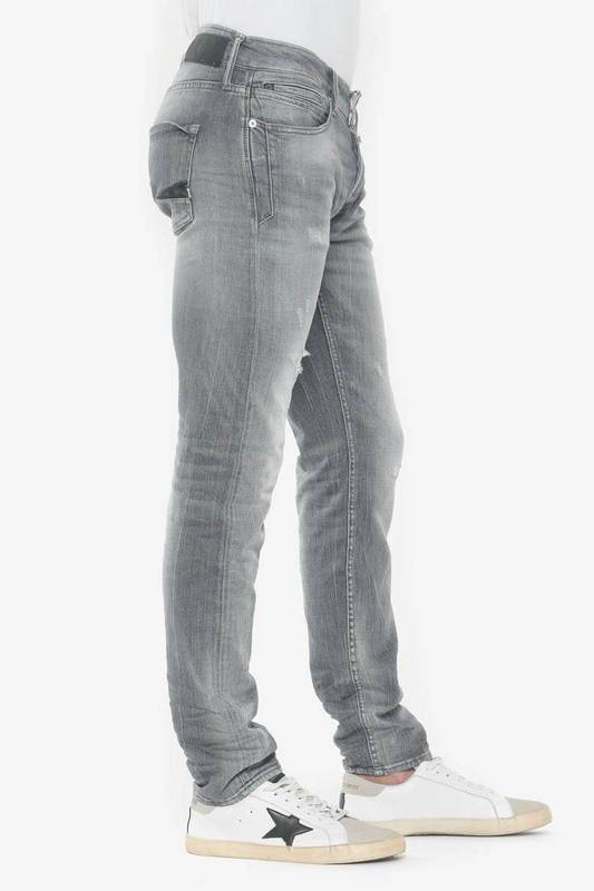 LE TEMPS DES CERISES Jeans Ajust Stretch 700/11, Longueur 34 GRIS Photo principale