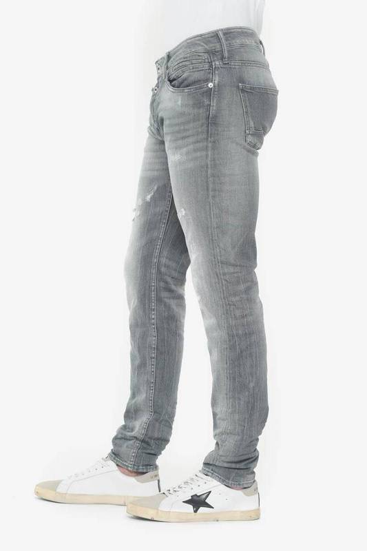 LE TEMPS DES CERISES Jeans Ajust Stretch 700/11, Longueur 34 GRIS Photo principale