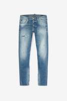 LE TEMPS DES CERISES Jeans Slim Stretch 700/11, Longueur 34 BLEU