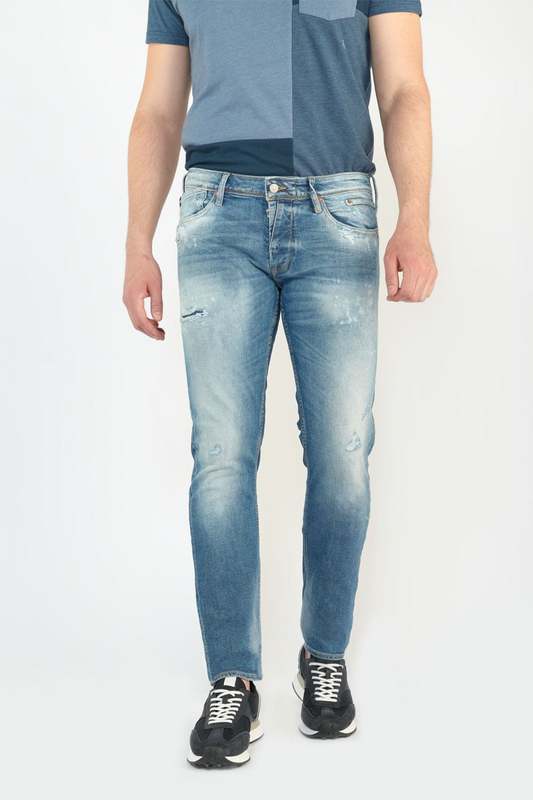 LE TEMPS DES CERISES Jeans Slim Stretch 700/11, Longueur 34 BLEU Photo principale