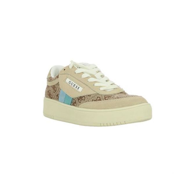 GUESS Baskets Mode   Guess Sisty Beige Photo principale