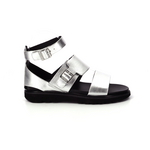KICKERS Sandales Cuir Kickers Neostrap Argent