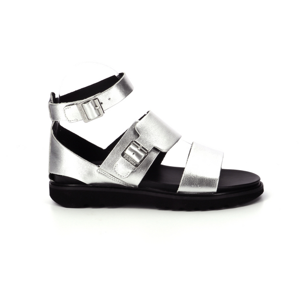KICKERS Sandales Cuir Kickers Neostrap Argent 1040867