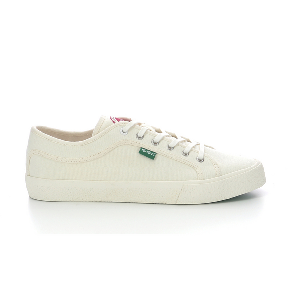 KICKERS Sneakers Basses En Textile Arveil - Blanc Blanc 1041090