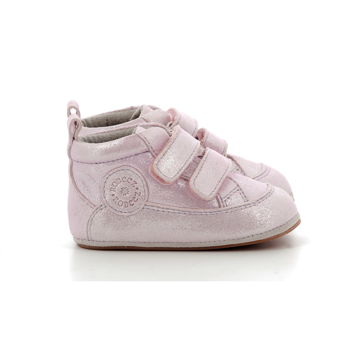 Chaussons bébé fille Robeez Wheasle Girl - Robeez - Chaussures
