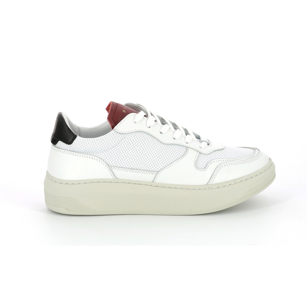 PIOLA Sneakers Basses Cuir Piola Cayma Bordeaux/blanc 1042642