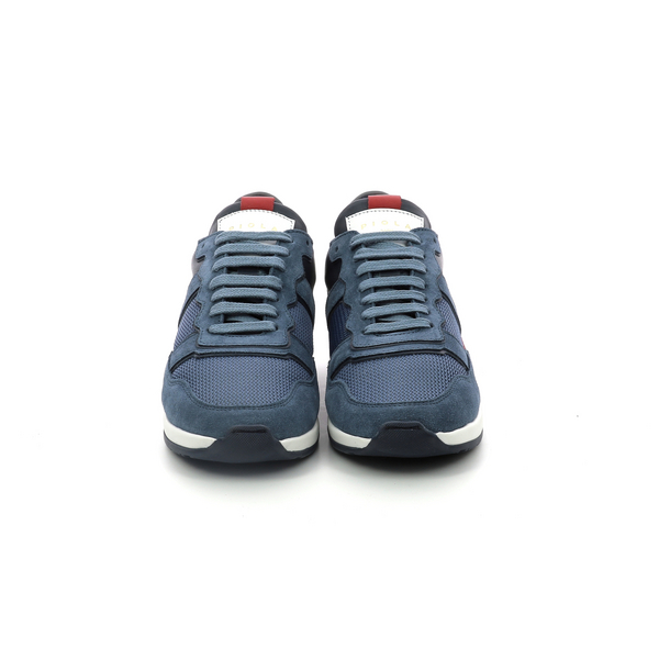 PIOLA Sneakers Basses Cuir Piola Vida Bleu Photo principale