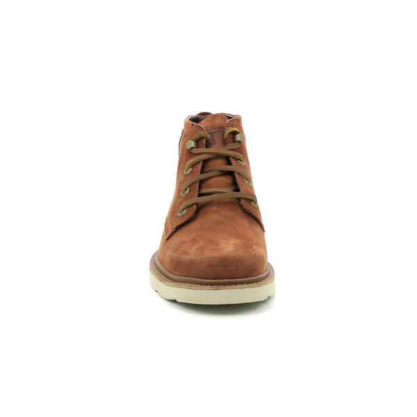CATERPILLAR Sneakers Basses En Cuir Jackson Mid - Marron Leather brown Photo principale