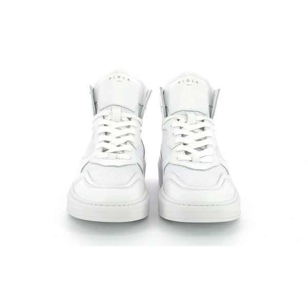 PIOLA Sneakers Hautes Cuir Piola Cayma High Blanc Photo principale
