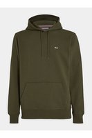 TOMMY JEANS Sweatshirt Basique Capuche  -  Tommy Jeans - Homme MR1 Drab Olive Green