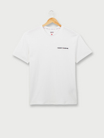 TOMMY JEANS Tee-shirt Manches Courtes Mini Logo Brod Blanc