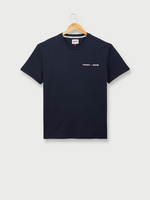 TOMMY JEANS Tee-shirt Manches Courtes Mini Logo Brod Bleu marine