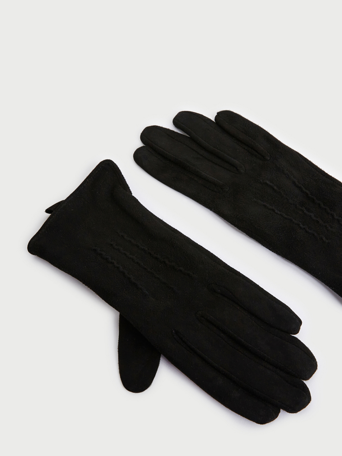 Esprit gants noir femme