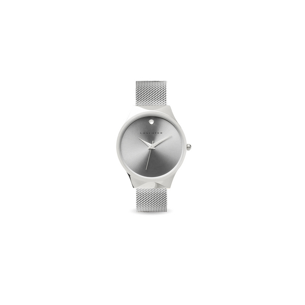 LUXENTER Montre Luxenter Riawulf, Finition Rhodie argent Photo principale