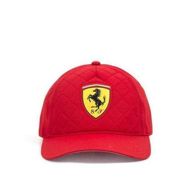 FERRARI Casquettes Et Chapeaux   Ferrari Ferrari Sf Fw Quilt Cap Rouge Photo principale
