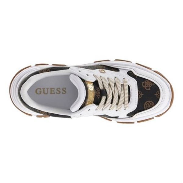 GUESS Baskets Mode   Guess Brecky3 white Photo principale