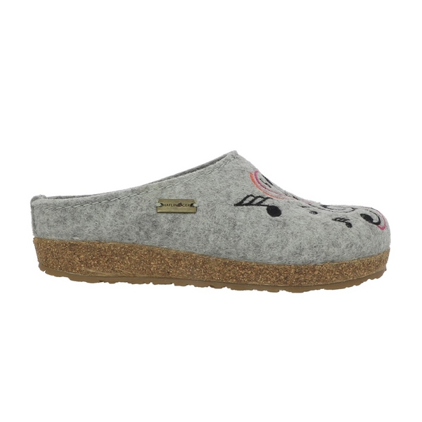 HAFLINGER Chaussons   Haflinger Grizzly Melodie grey 1047944
