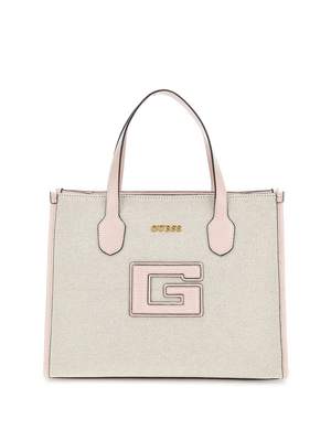 GUESS Cabas / Shopping Guess G Status 2 Compartment Natural/light Rose Wk919822 Natural/Light Rose (NLR)