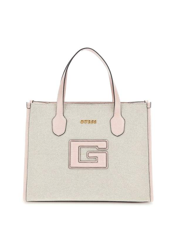 GUESS Cabas / Shopping Guess G Status 2 Compartment Natural/light Rose Wk919822 Natural/Light Rose (NLR) 1048025