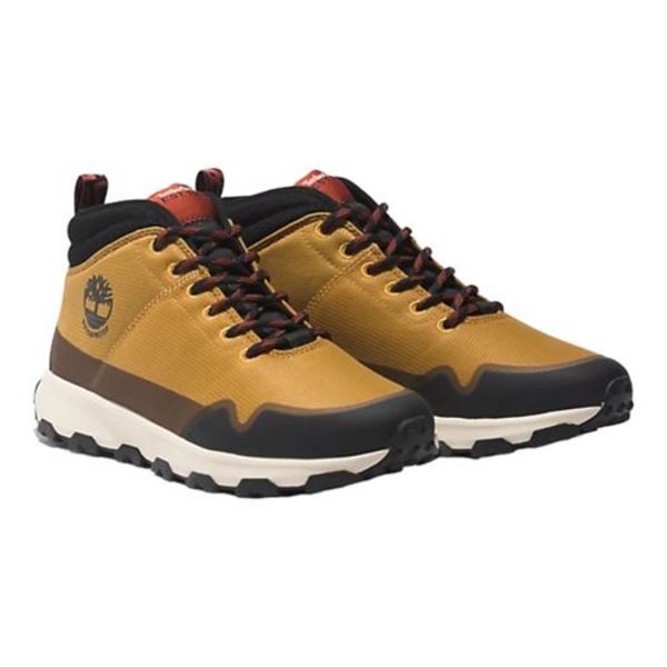 TIMBERLAND Chaussures De Sport   Timberland Wntr Mid Lc Waterprof Hkr Marron Photo principale