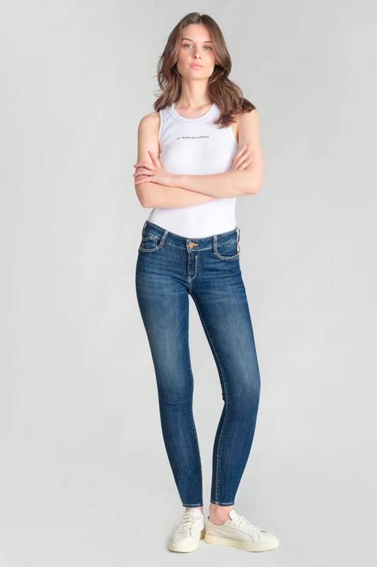 LE TEMPS DES CERISES Jeans Push-up Slim Pulp, 7/8me BLEU 1048282