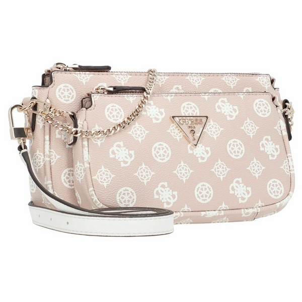 GUESS Sac A Main   Guess Noelle Dbl Pouch Crossbod light rose Photo principale
