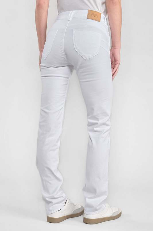 LE TEMPS DES CERISES Jeans Push-up Regular, Droit Taille Haute Pulp, Longueur 34 BLANC Photo principale
