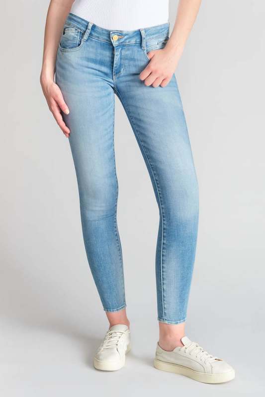 LE TEMPS DES CERISES Jeans Push-up Slim Pulp, 7/8me BLEU 1048980