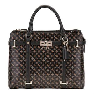 GUESS Sac A Main   Guess Emilee Luxury Satche Mocca