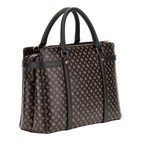 GUESS Sac A Main   Guess Emilee Luxury Satche Mocca Photo principale