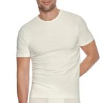 IMPETUS Tricot De Peau En Laine Et Lyocell Premium Wool Blanc