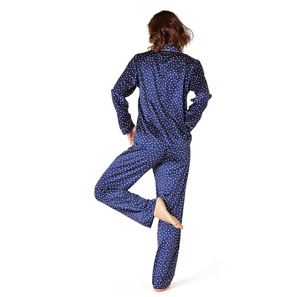 POMM POIRE Pantalon De Pyjama Brooklyn bleu Photo principale