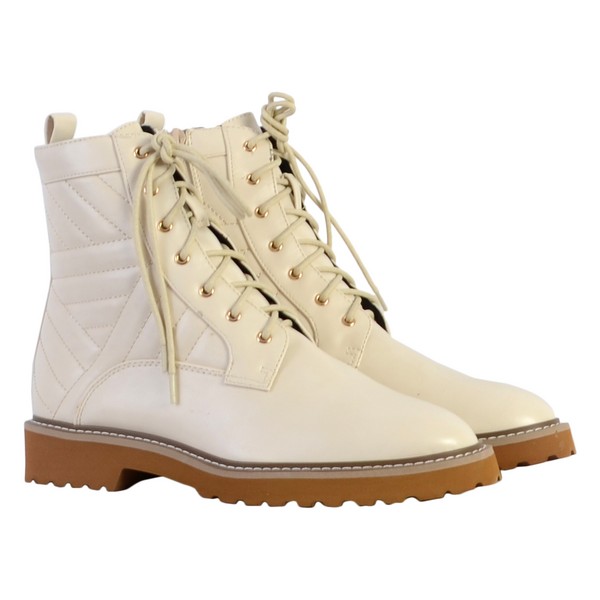 THE DIVINE FACTORY Boot  Lacets The Divine Factory Beige Photo principale