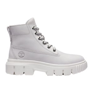TIMBERLAND Boot Cuir Timberland Greyfield Gris Claire
