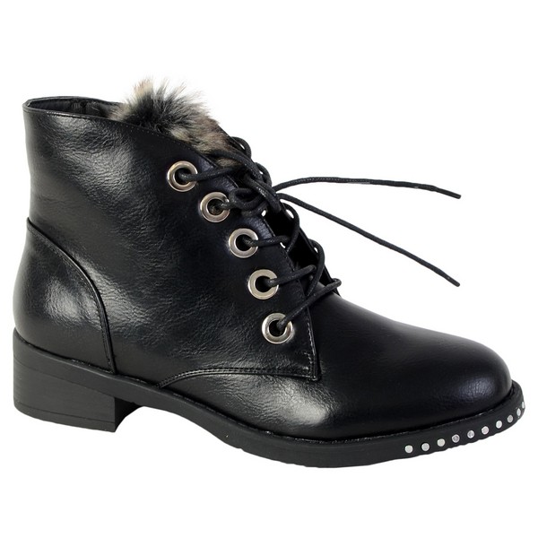 THE DIVINE FACTORY Boots Fourrees The Divine Factory Noir 1051263